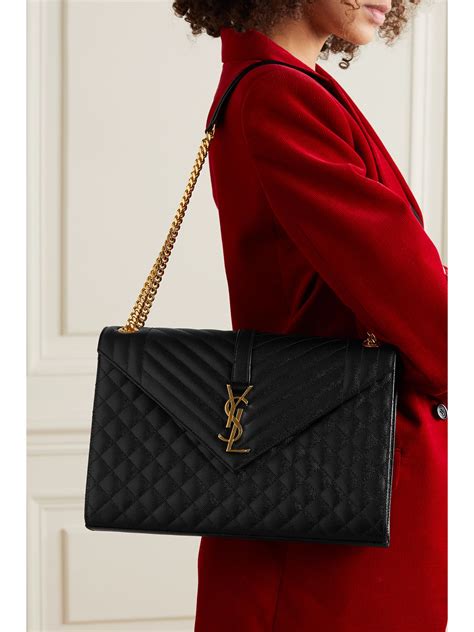 ysl black and silver bag|ysl over the shoulder bag.